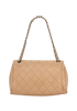 Matelasse Shoulder Bag, &pound;1,600, Handbags, Tan, Leather, Back view